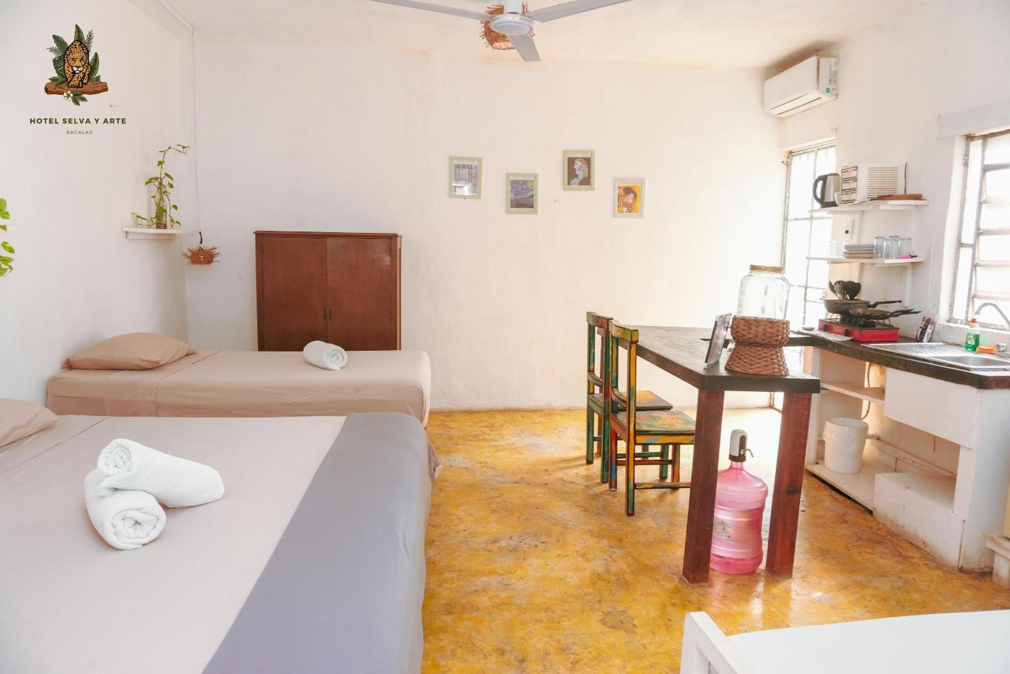 Hotel Selva Bacalar - Free Bike Rental 外观 照片